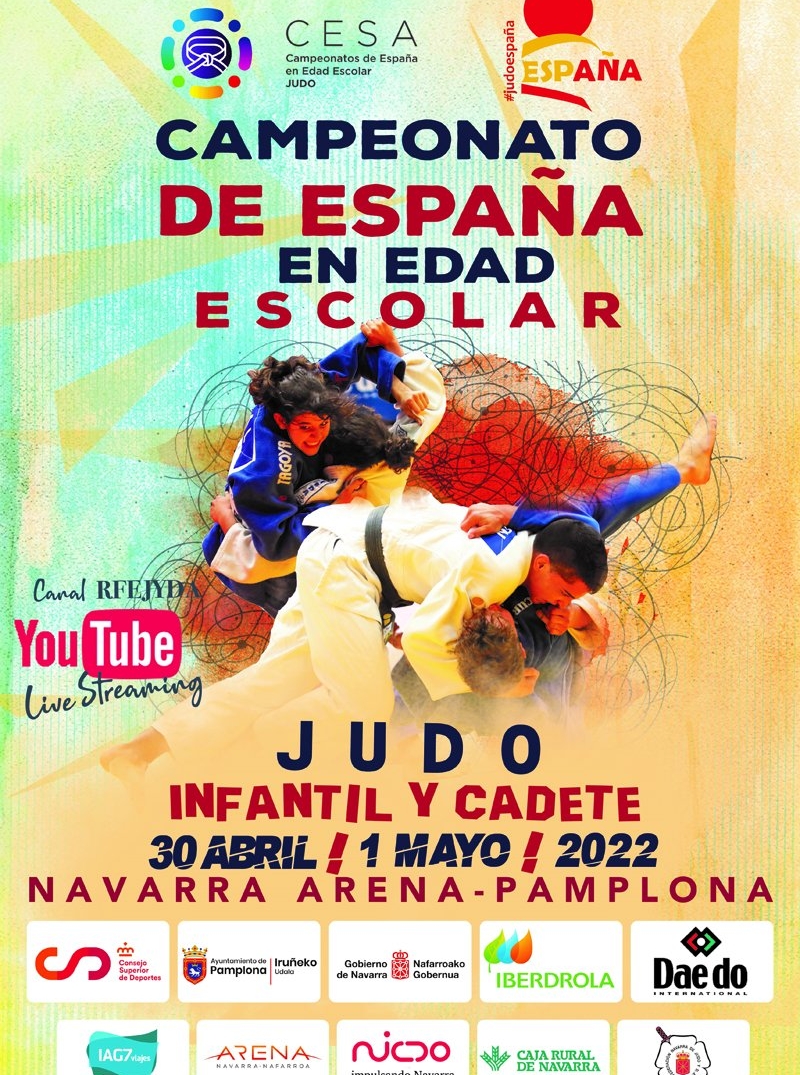 CAMPEONATO DE ESPAÑA DE JUDO EN EDAD ESCOLAR