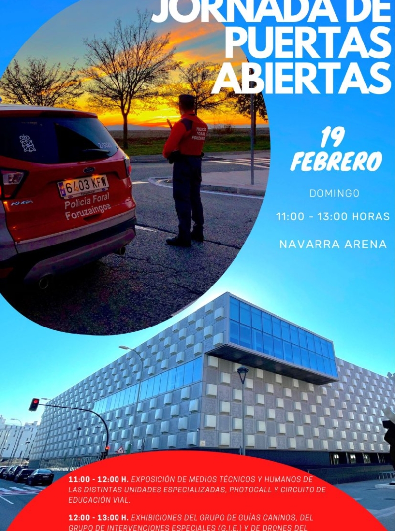 JORNADA DE PUERTA ABIERTAS DE POLICÍA FORAL