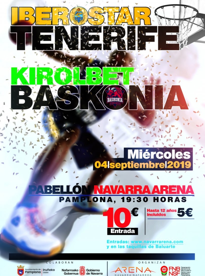 Kirolbet Baskonia vs. Iberostar Tenerife