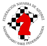 Logotipo de la Federación Navarra de Ajedrez 