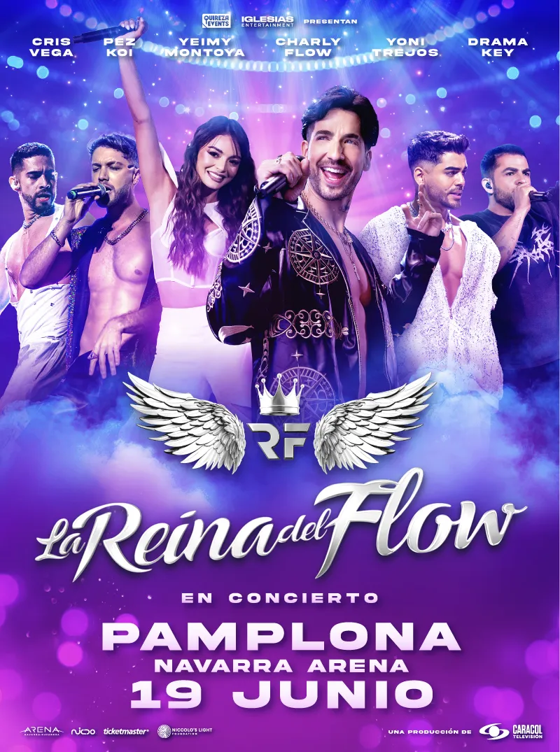 La Reina del Flow en Navarra Arena el 19 de junio 
