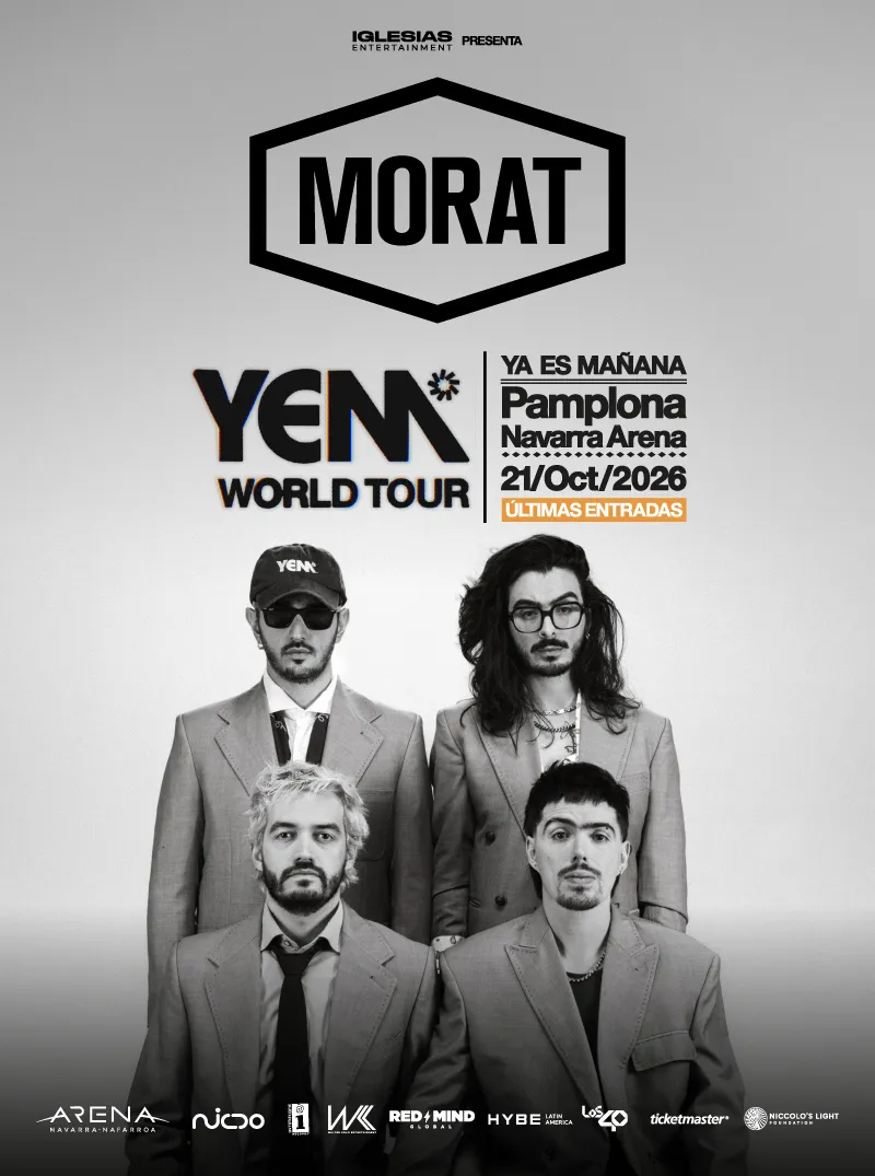 Morat Pamplona Navarra Arena 21 octubre de 2026