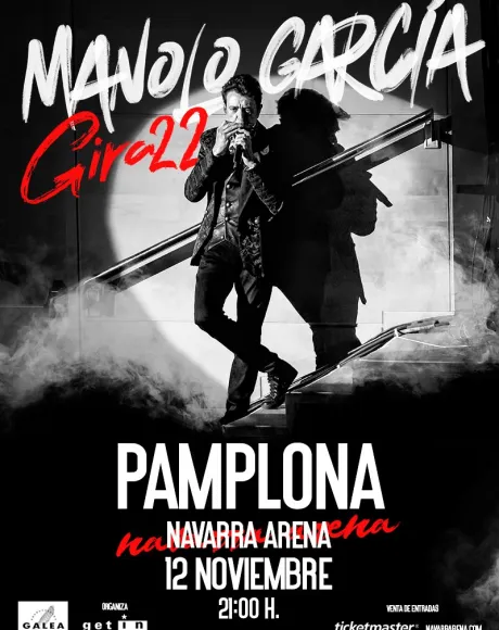 Manolo García cartel 2022