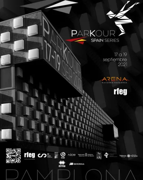 Parkour Spain Series 2021 cartel