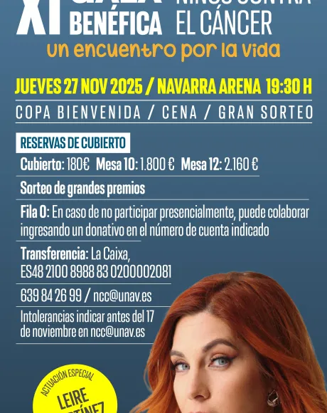 IX gala contra el cancer