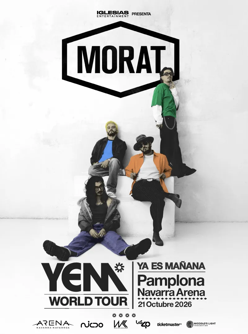 Morat Ya es Mañana 21 de octubre Navarra Arena