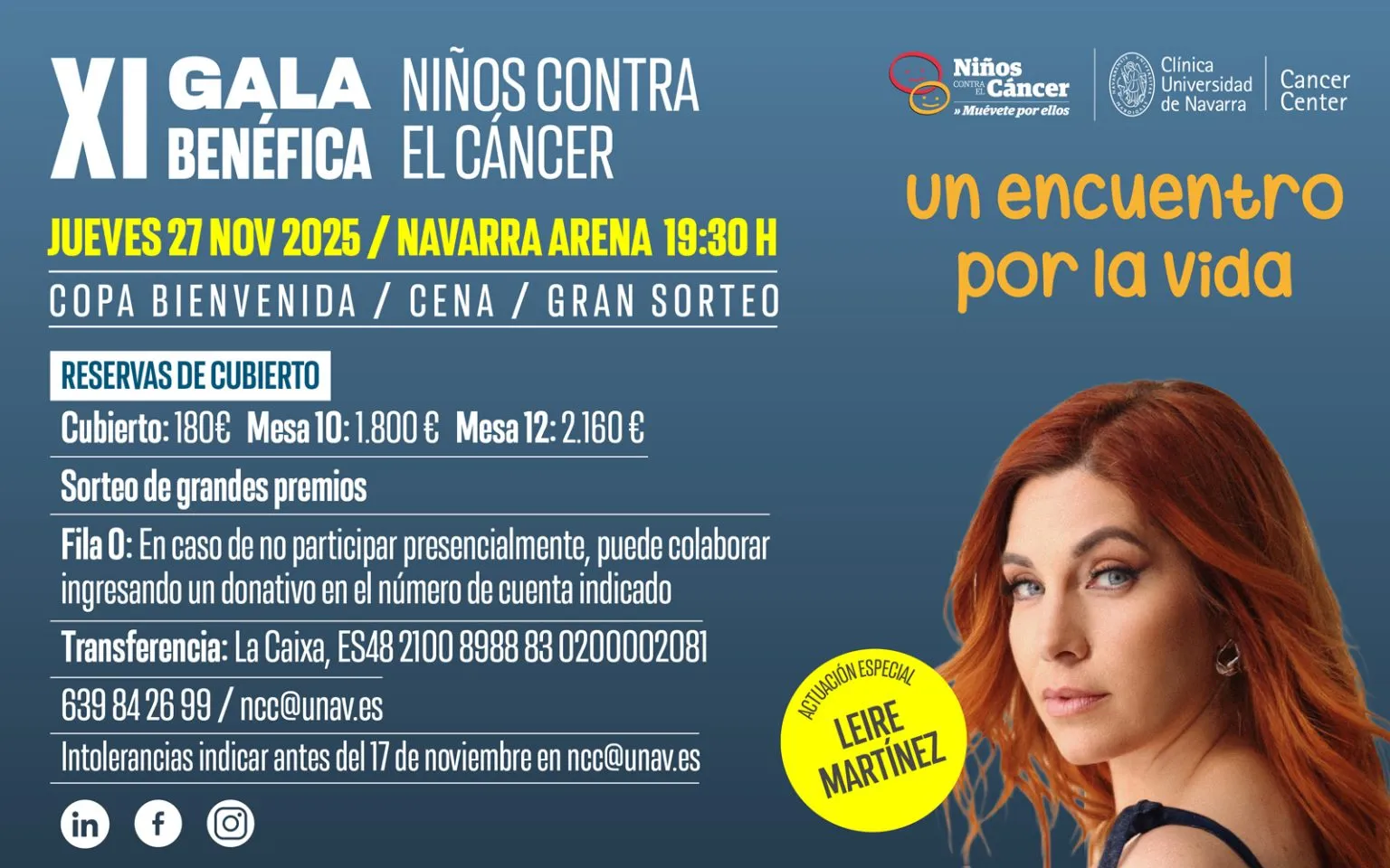 IX gala contra el cancer