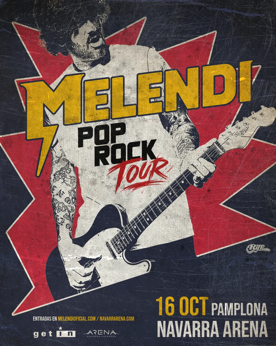 Melendi 16 de octubre 2026