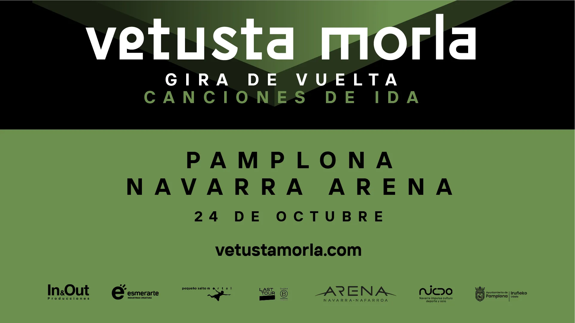 Vetusta Morla 24 octubre 2026 Navarra Arena 