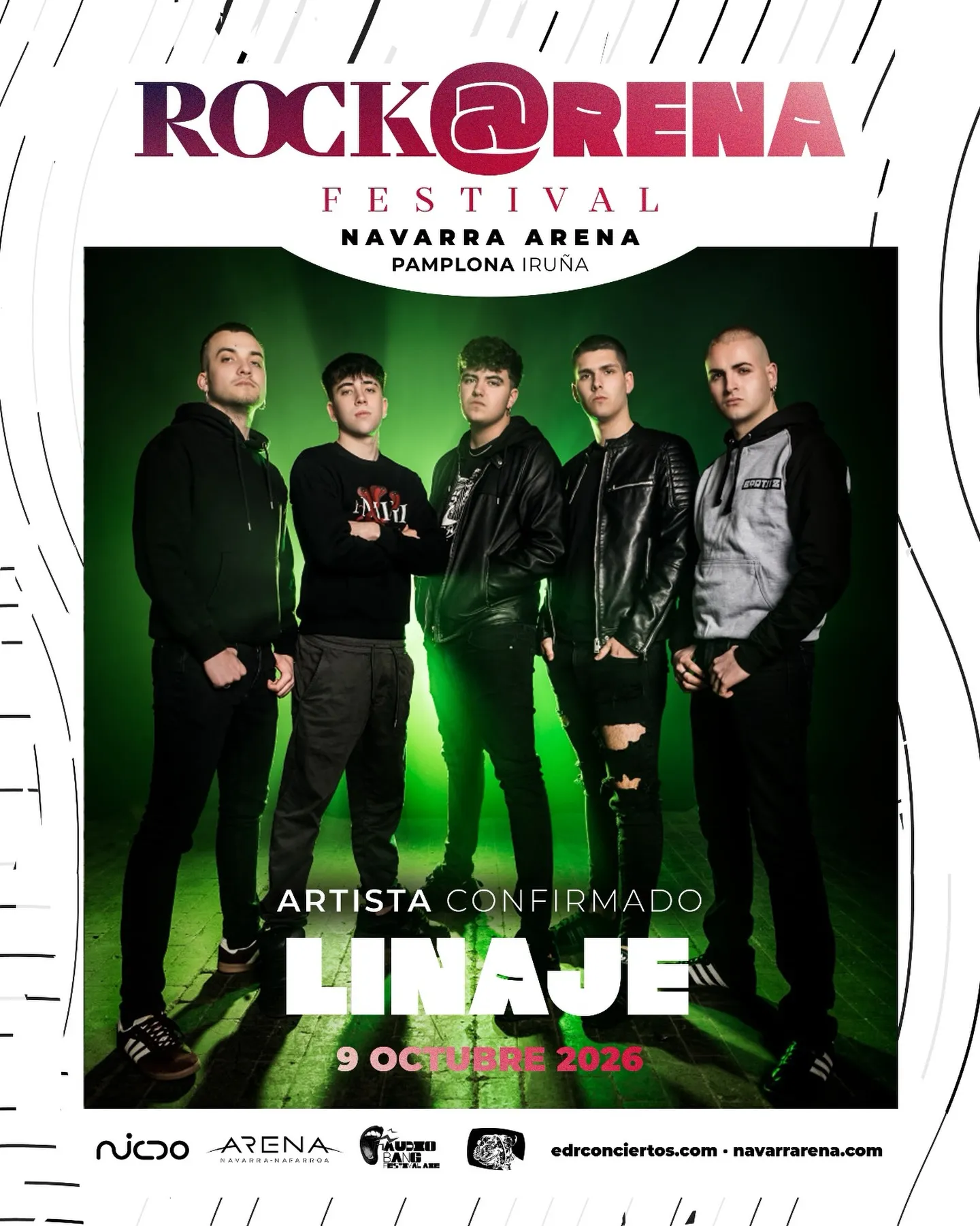 Linaje artista confirmado en Rockarena