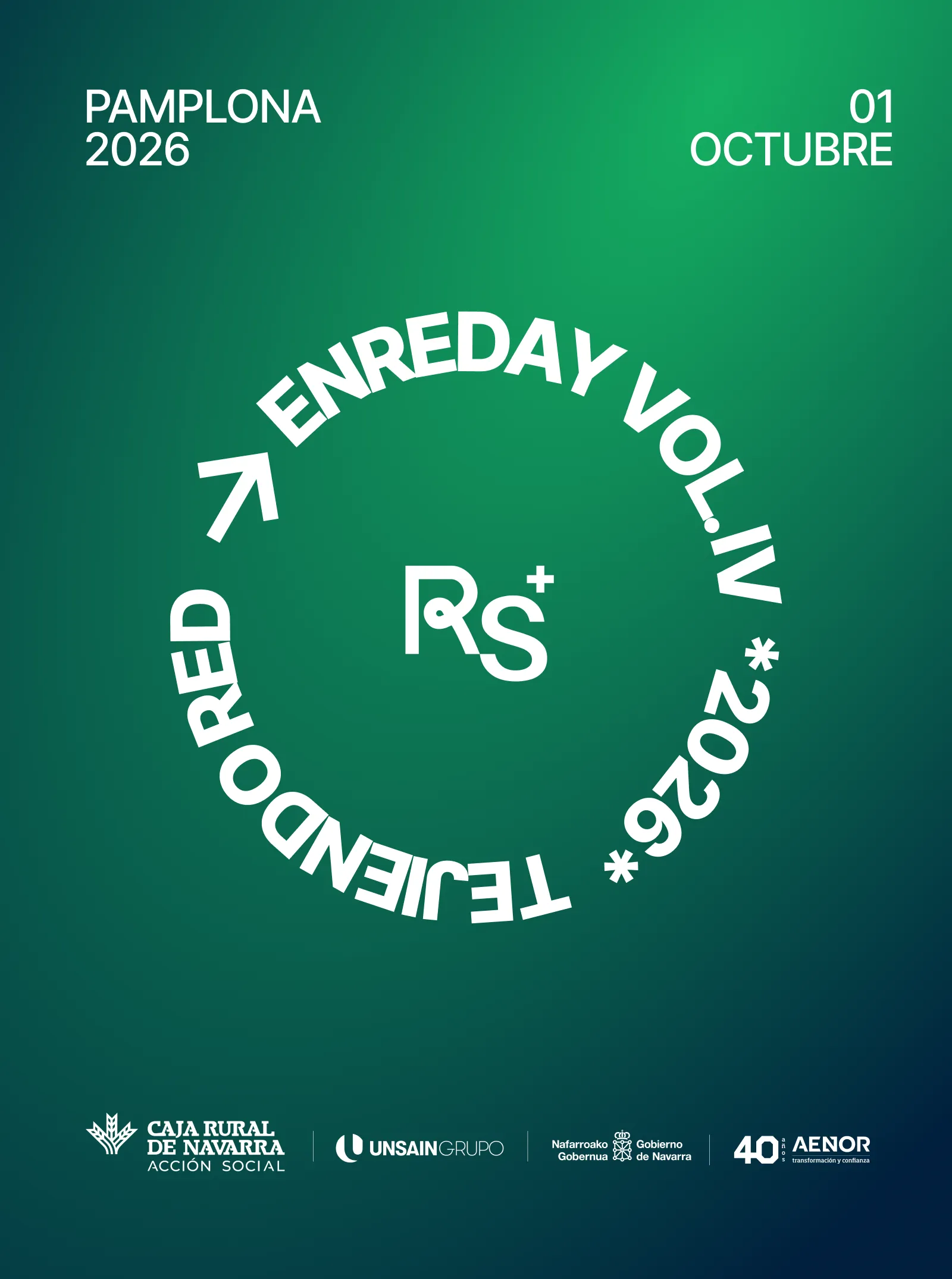 ENREDAY VOL IV CARTEL DE 800 X 1075
